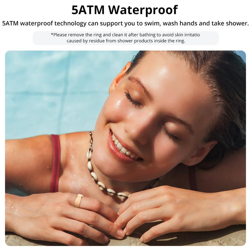 COLMI R10 Smart Ring 5 ATM Waterproof for Women Couple