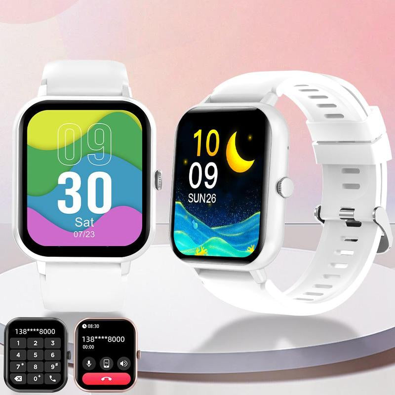 1.83" Touch Screen Smart Watch, Digital Fitness Watches with Call Function & 100+ Sports Modes, Multifunctional Electronic Fitness Watch, Smartwatch Watch, Wearable, Waterproof Smartwatch, Custom Wristwatch